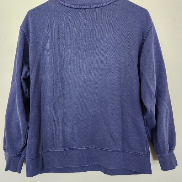 Fabletics Rhea Oversized Crew Women's Sweatshirt XXS Deep Cobalt - Picture 4 of 7